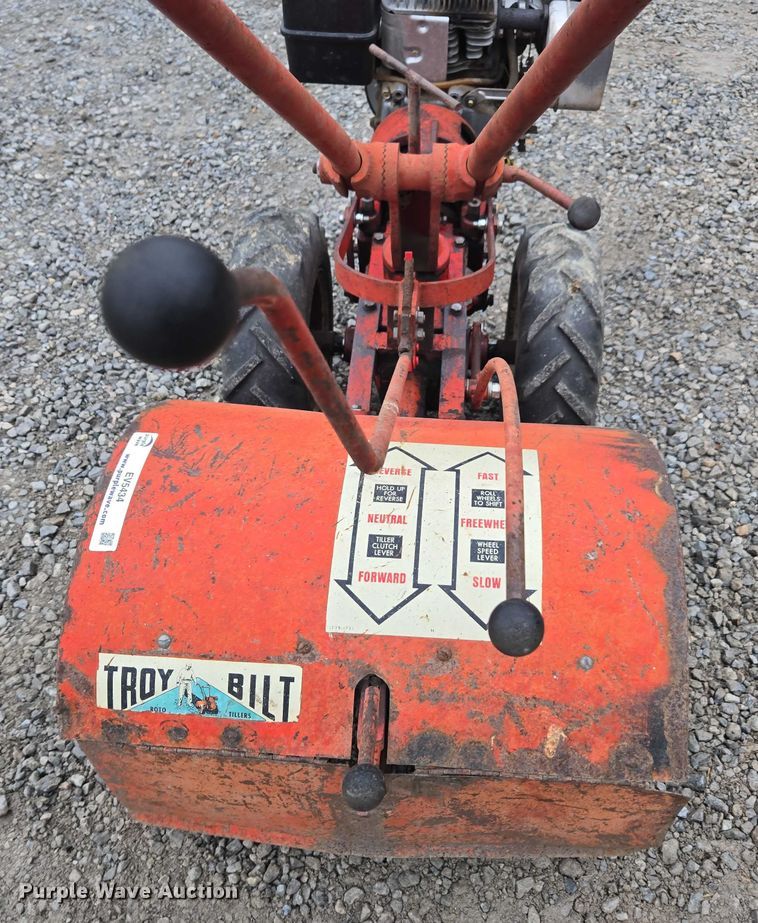 image for item EV5434 Troy Bilt tiller