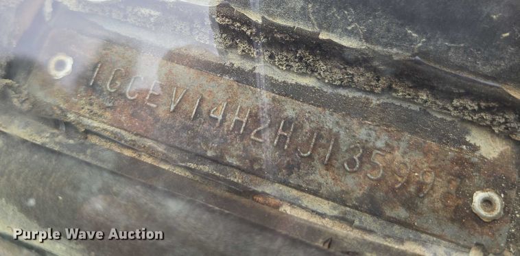 image for item EV5450 1987 Chevrolet K10 pickup truck