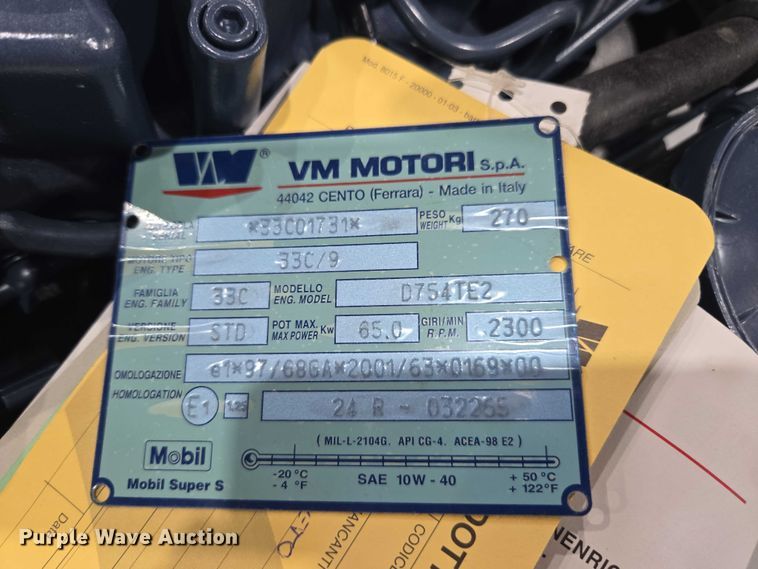 image for item EV5461 VM Motor 33C/9 engine