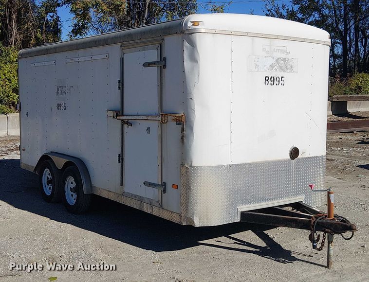 image for item FB4509 2005 Doo-Little enclosed cargo trailer