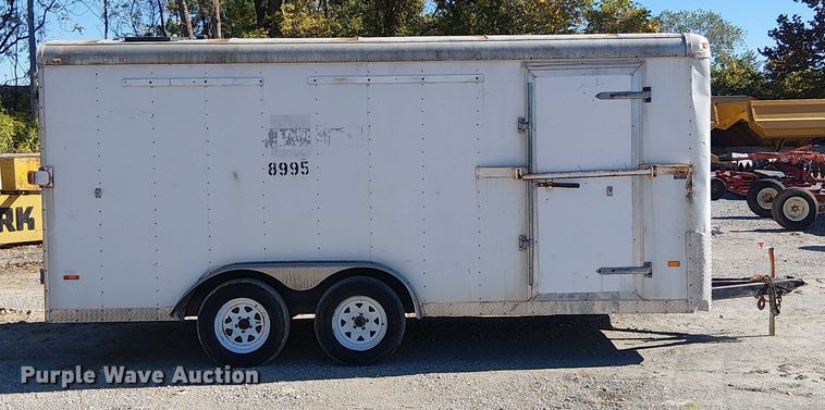 image for item FB4509 2005 Doo-Little enclosed cargo trailer