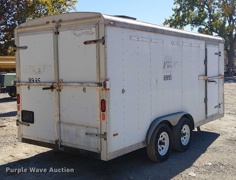 image for item FB4509 2005 Doo-Little enclosed cargo trailer