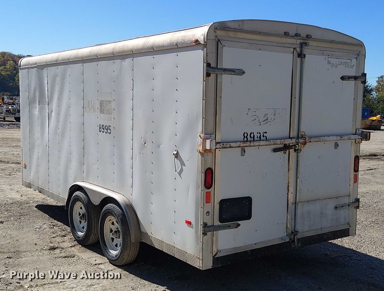 image for item FB4509 2005 Doo-Little enclosed cargo trailer