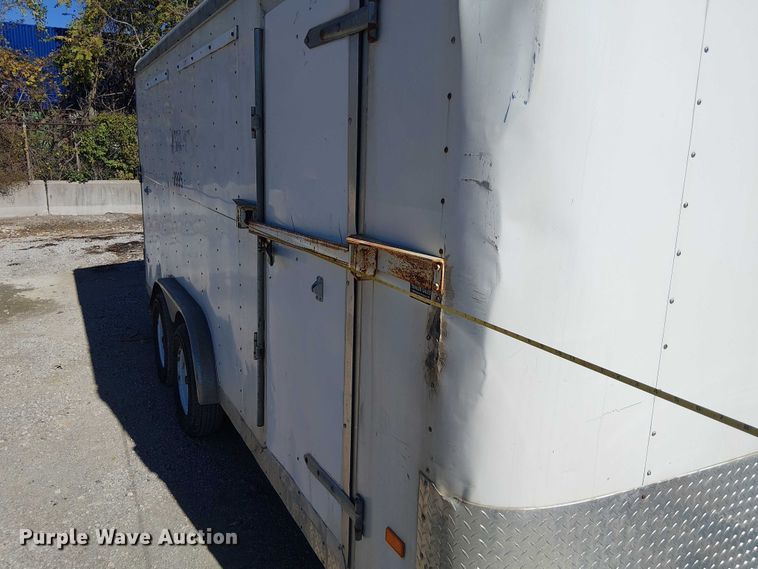 image for item FB4509 2005 Doo-Little enclosed cargo trailer
