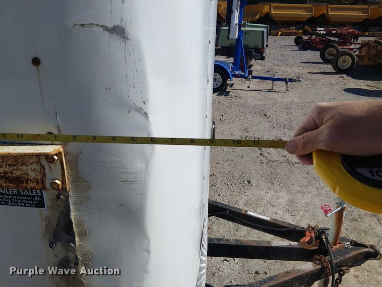 image for item FB4509 2005 Doo-Little enclosed cargo trailer