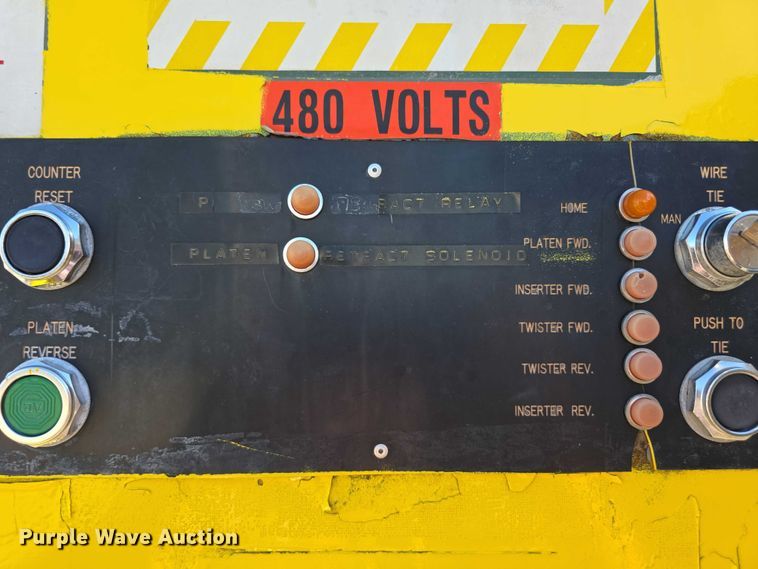 image for item FI0606 Selco HSO-107-A horizontal cardboard baler