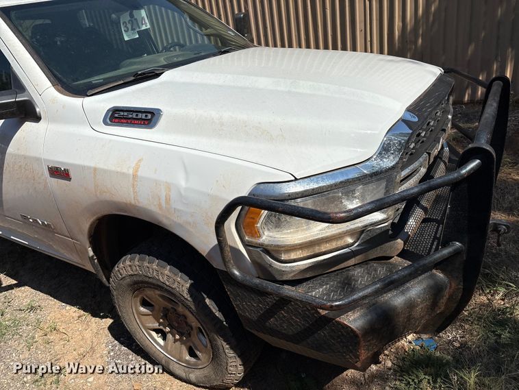 image for item IE9206 2020 RAM 2500HD Crew Cab truck cab and chassis