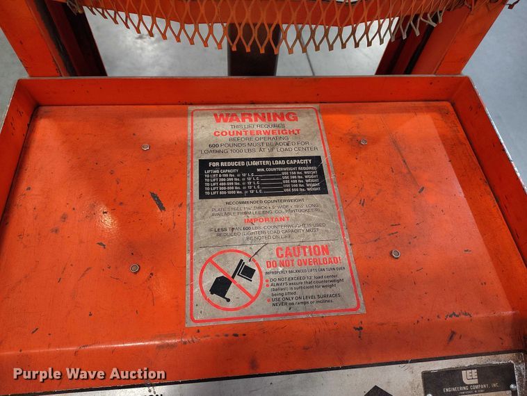 image for item IH9329 Lee Engineering 74 forklift