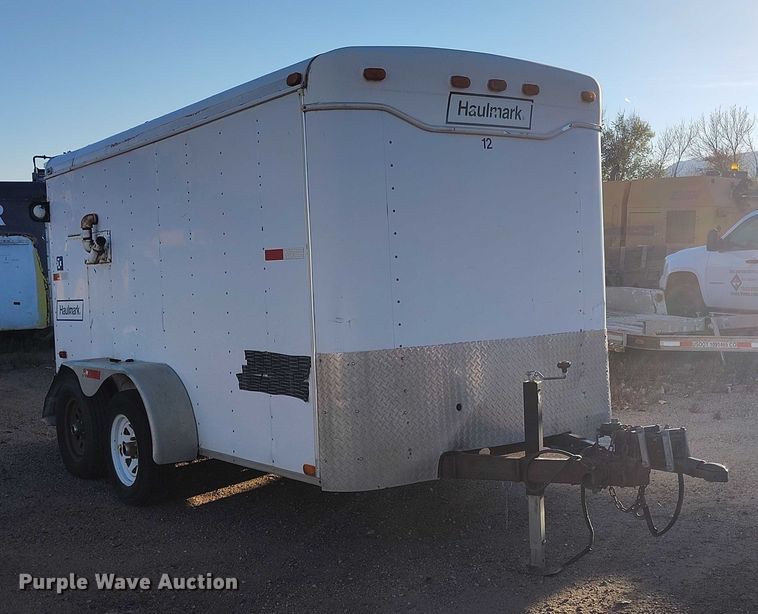 image for item IP9742 1999 Haulmark GC612BT enclosed cargo trailer