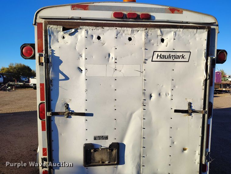 image for item IP9742 1999 Haulmark GC612BT enclosed cargo trailer