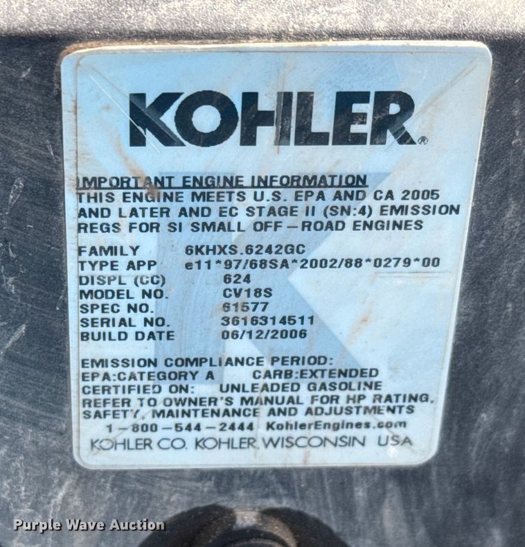 image for item NA9834 Harper 1800 debris blower