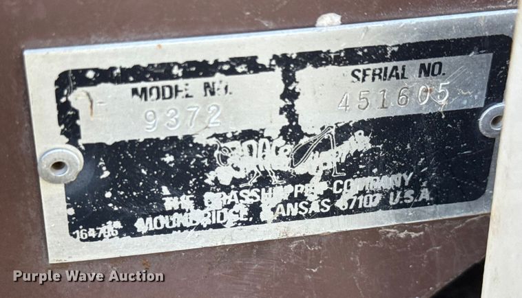 image for item NA9849 Grasshopper 725 ZTR lawn mower