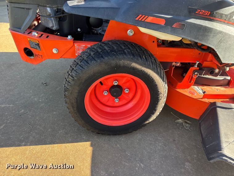 image for item NA9851 Kubota Z231KW ZTR lawn mower