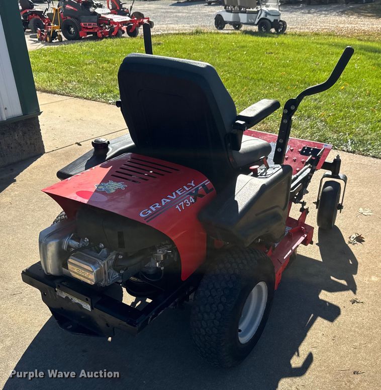 image for item NA9854 Gravely ZT1734 XL ZTR lawn mower