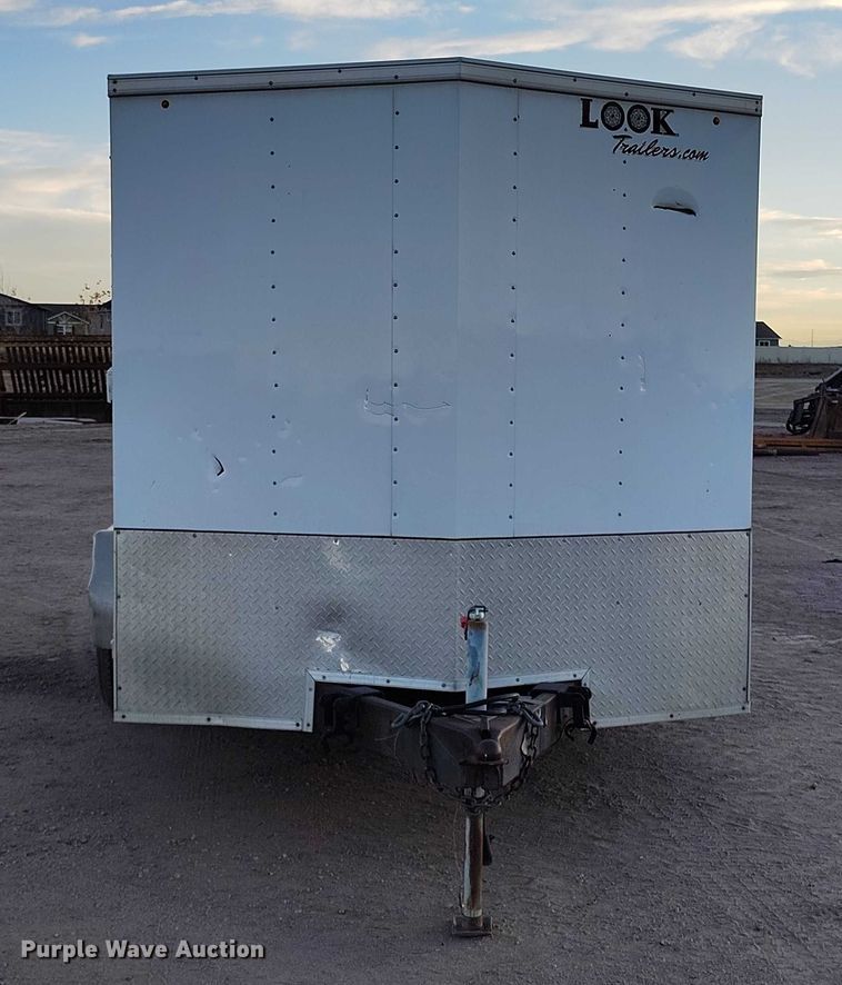 image for item YA1503 2012 LGS EWLC 7X14 TE3 enclosed cargo trailer