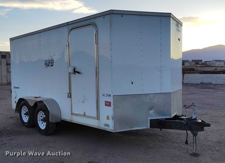 image for item YA1503 2012 LGS EWLC 7X14 TE3 enclosed cargo trailer