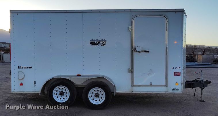 image for item YA1503 2012 LGS EWLC 7X14 TE3 enclosed cargo trailer