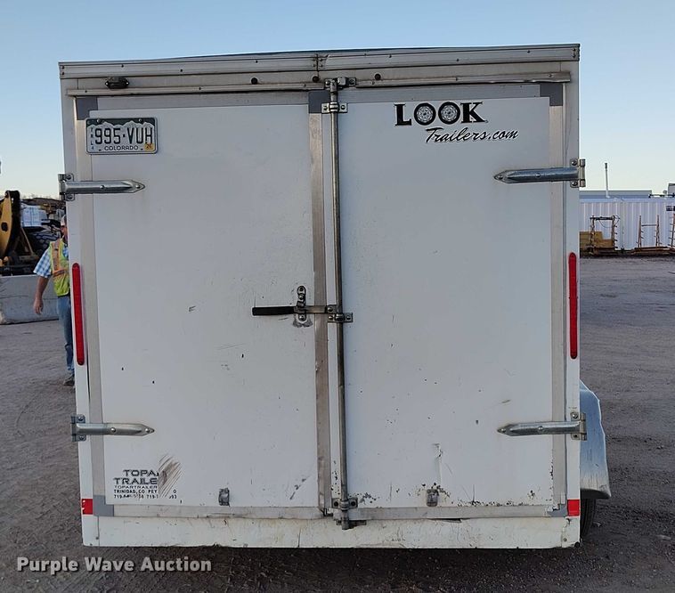 image for item YA1503 2012 LGS EWLC 7X14 TE3 enclosed cargo trailer