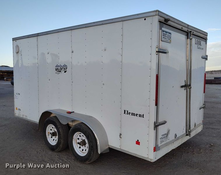 image for item YA1503 2012 LGS EWLC 7X14 TE3 enclosed cargo trailer
