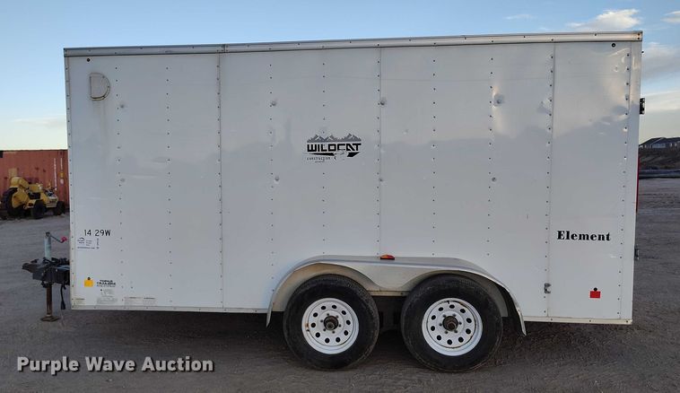 image for item YA1503 2012 LGS EWLC 7X14 TE3 enclosed cargo trailer