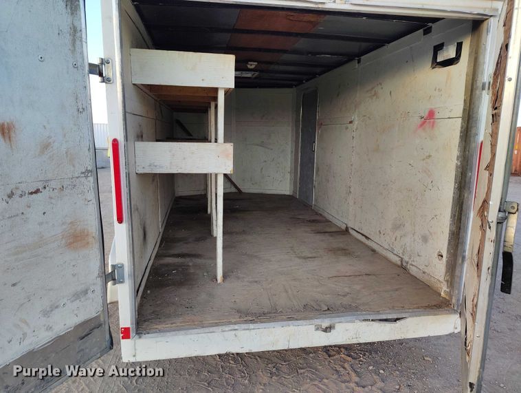 image for item YA1503 2012 LGS EWLC 7X14 TE3 enclosed cargo trailer