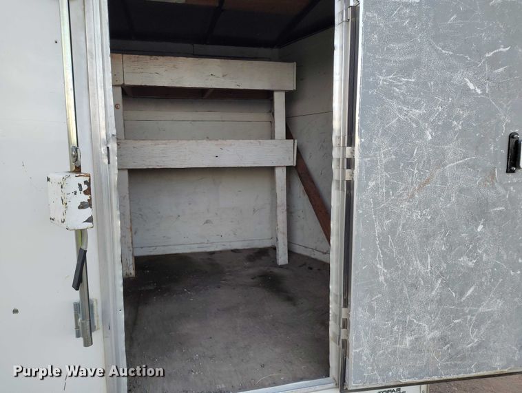 image for item YA1503 2012 LGS EWLC 7X14 TE3 enclosed cargo trailer