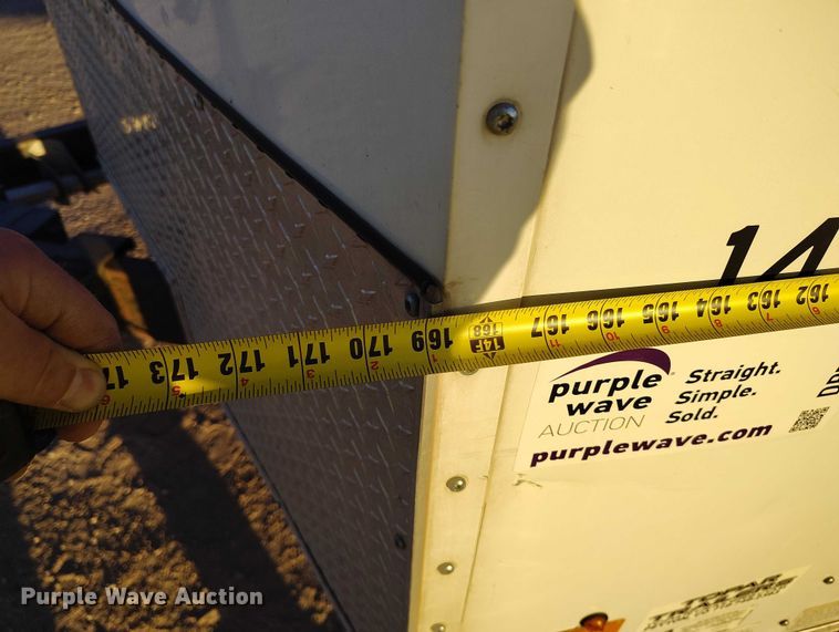 image for item YA1503 2012 LGS EWLC 7X14 TE3 enclosed cargo trailer