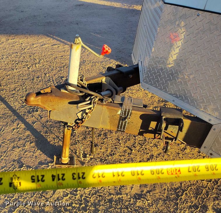 image for item YA1503 2012 LGS EWLC 7X14 TE3 enclosed cargo trailer