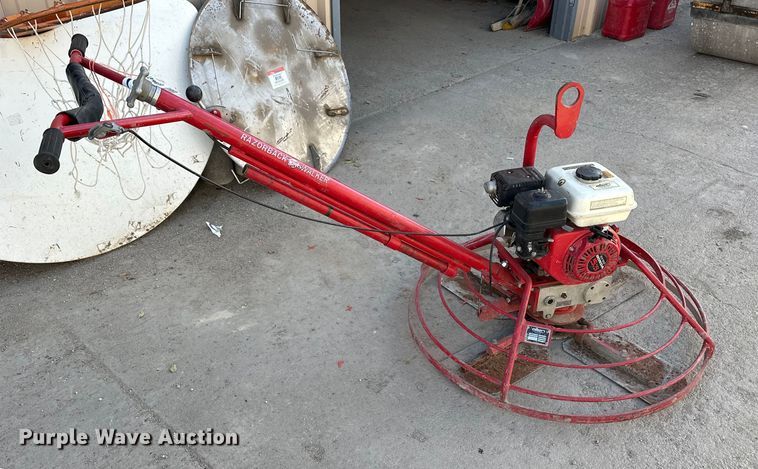 image for item DF8647 Allen Engineering Razorback Walker power trowel