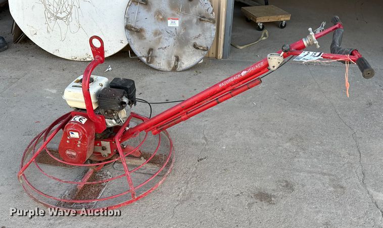 image for item DF8647 Allen Engineering Razorback Walker power trowel