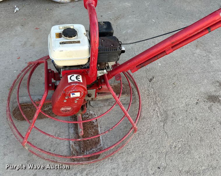 image for item DF8647 Allen Engineering Razorback Walker power trowel