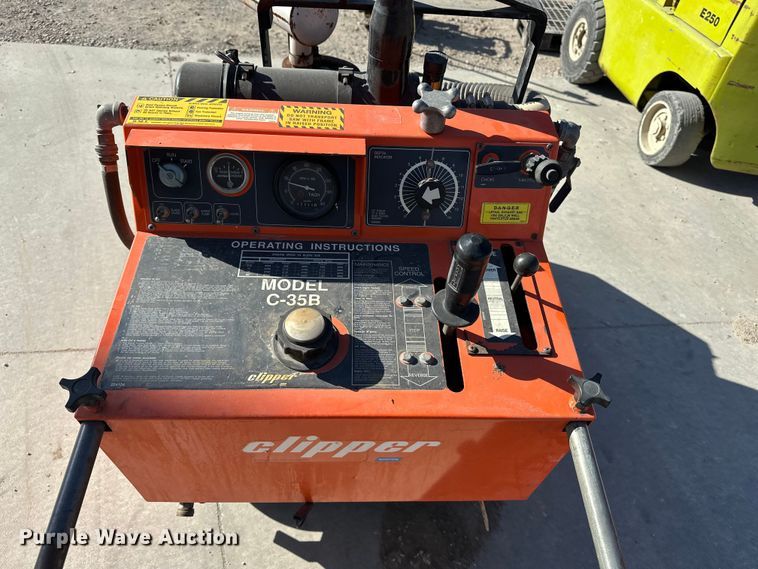 image for item DF8651 Clipper C-35B concrete saw