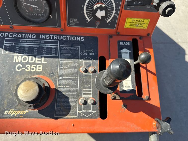 image for item DF8651 Clipper C-35B concrete saw