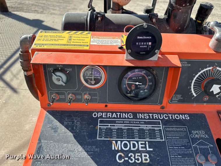 image for item DF8653 Clipper C-35B concrete saw