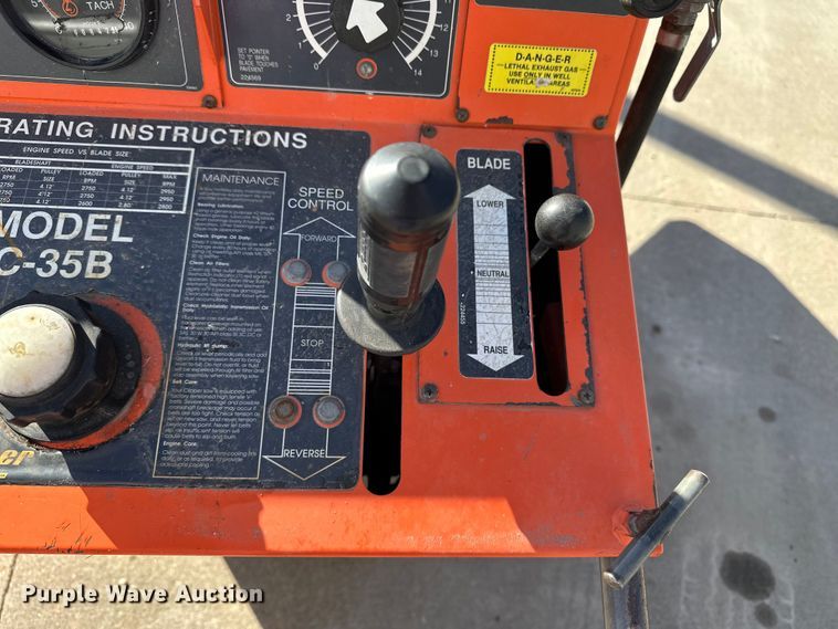 image for item DF8653 Clipper C-35B concrete saw