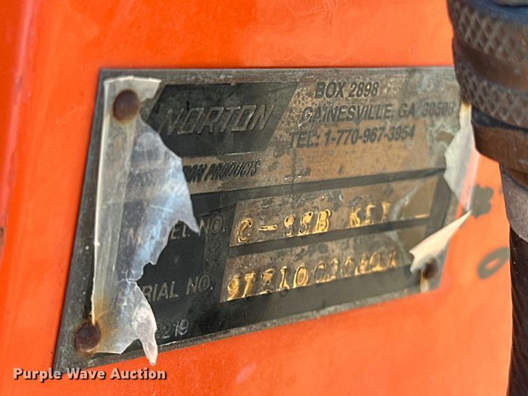 image for item DF8653 Clipper C-35B concrete saw