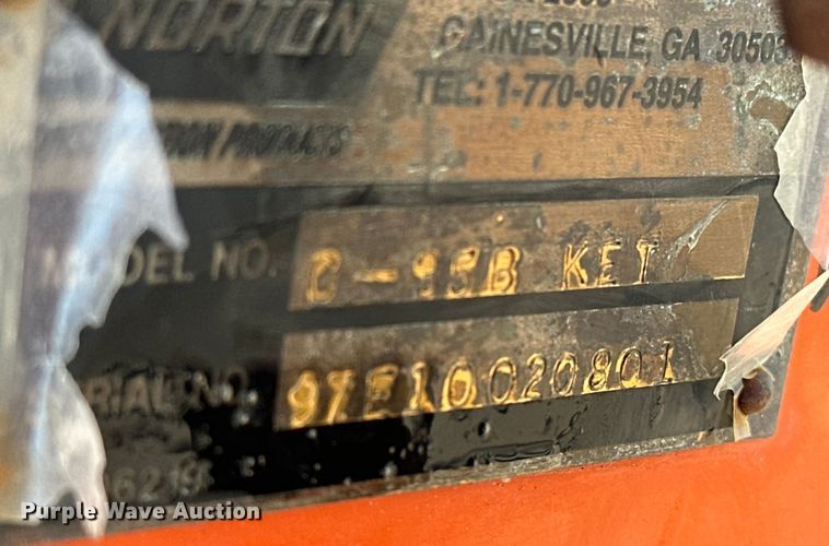 image for item DF8653 Clipper C-35B concrete saw