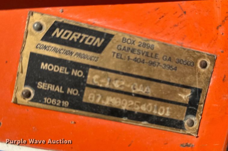 image for item DF8655 Clipper C-142 concrete saw