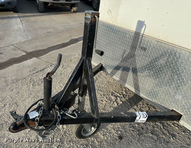 image for item DF8662 2012 Arising Industries Inc. 58SSRW enclosed cargo trailer with Mecc Alte generator