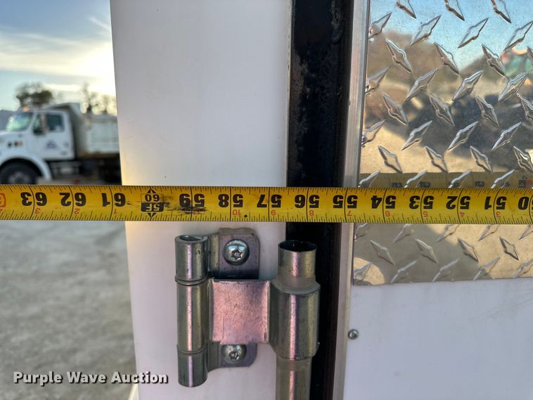 image for item DF8662 2012 Arising Industries Inc. 58SSRW enclosed cargo trailer with Mecc Alte generator