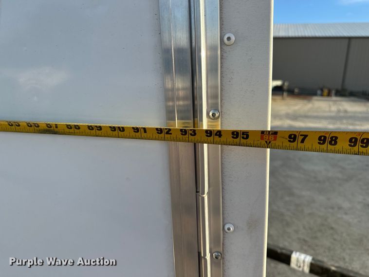 image for item DF8662 2012 Arising Industries Inc. 58SSRW enclosed cargo trailer with Mecc Alte generator