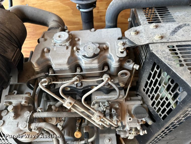 image for item DF8662 2012 Arising Industries Inc. 58SSRW enclosed cargo trailer with Mecc Alte generator