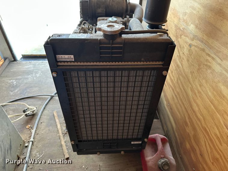 image for item DF8662 2012 Arising Industries Inc. 58SSRW enclosed cargo trailer with Mecc Alte generator