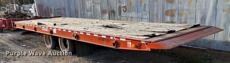 image for item DF8664 2004 Trail EZE 40T tilt deck equipment trailer