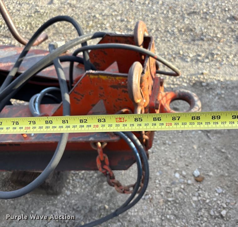 image for item DF8664 2004 Trail EZE 40T tilt deck equipment trailer