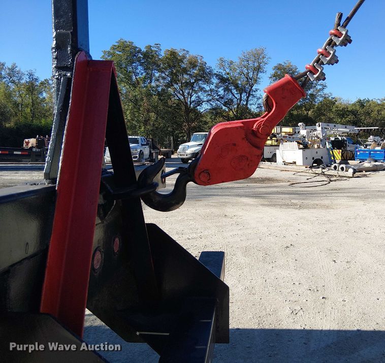 image for item DJ7902 1987 Ford LNT8000 crane truck