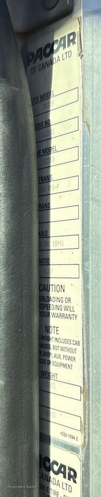 image for item DJ7936 2006 Peterbilt 335 dump truck