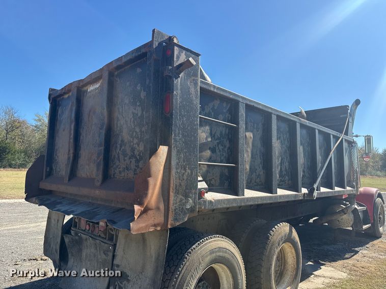 image for item DJ7940 1997 Peterbilt 357 dump truck