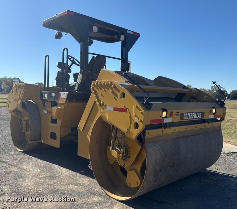 image for item DJ7944 2010 Caterpillar CB64 double drum roller