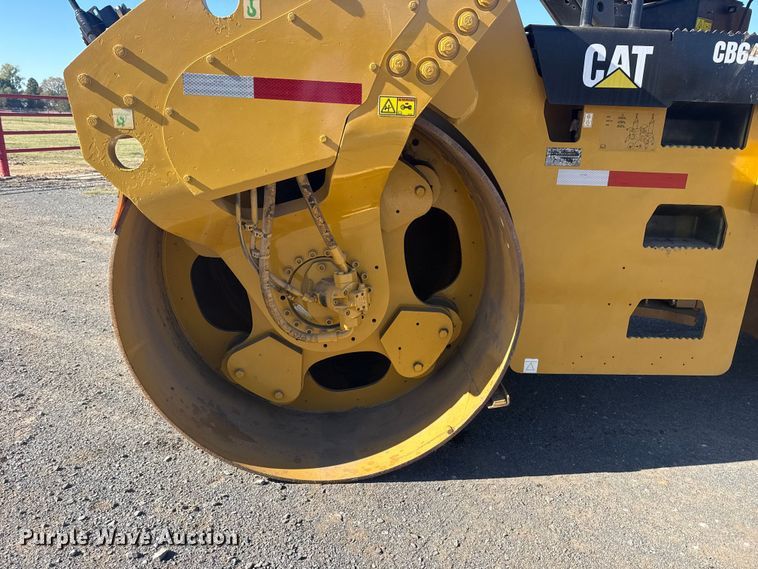 image for item DJ7944 2010 Caterpillar CB64 double drum roller